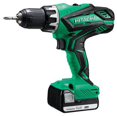 HITACHI Akülü Matkap Vidalama 14.4 V / 2.5 Ah