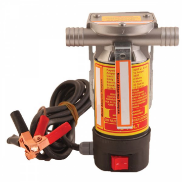 DÜZEY 12 Volt 1'' Çıkışlı Dıştan Aktarma Sıvı Transfer Pompası