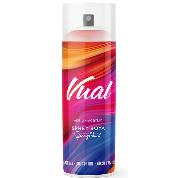 AKÇALI VUAL - RAL1018 Sarı Parlak Akrilik Sprey Boya 400 ML (Made in Germany)