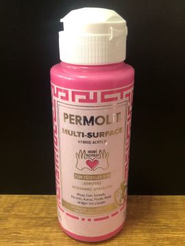 PERMOLİT Multi Surface Akrilik Hobi Boyası 120 ML - FUŞYA