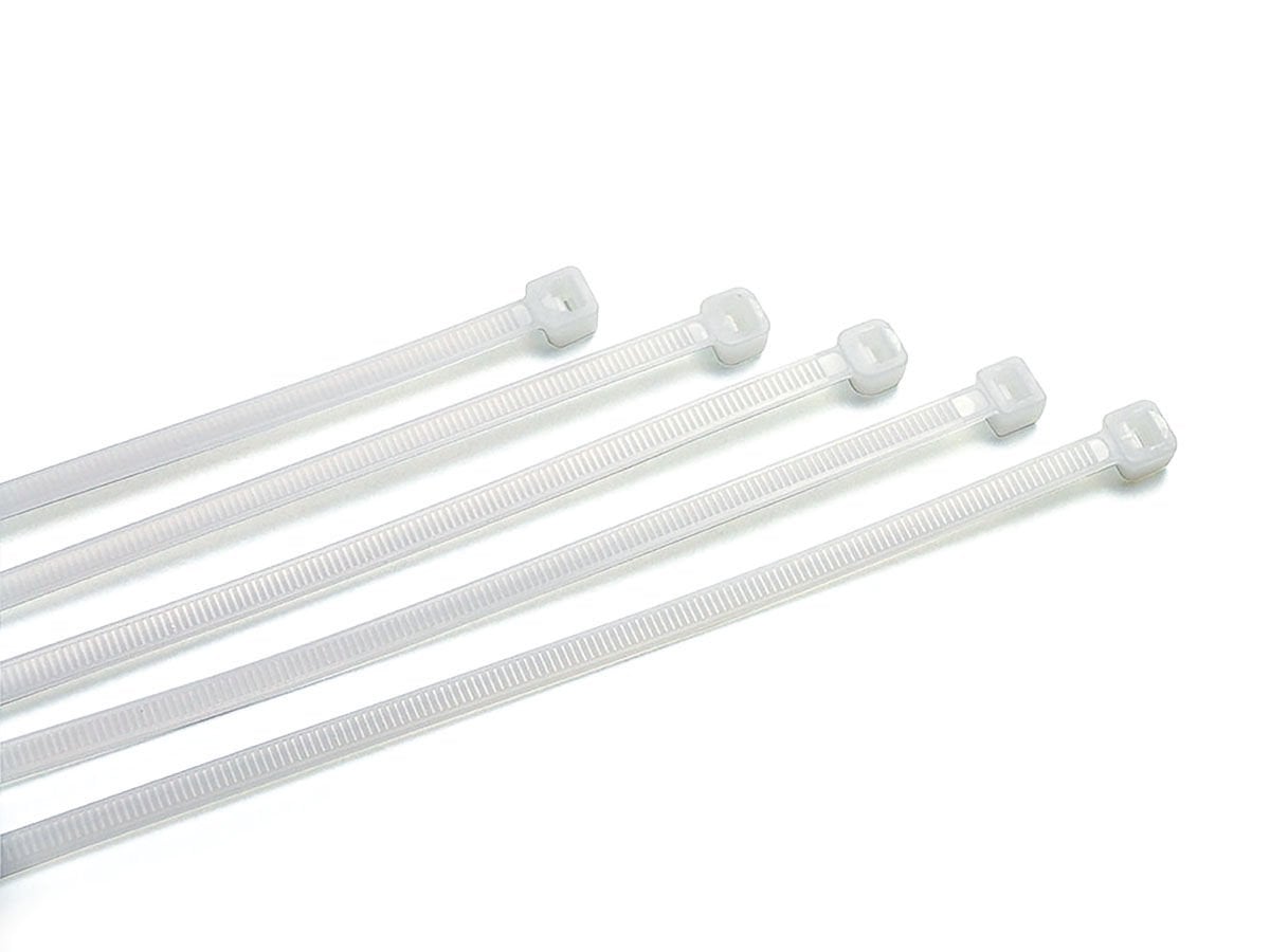 SGS Beyaz Plastik Cırt Kelepçe Kablo Bağı 100 ADET