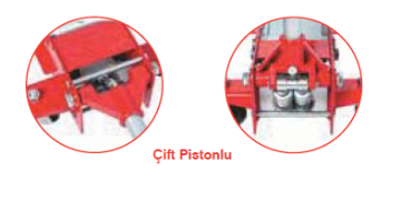 GARTOOL 2 TON Çift Pistonlu Arabalı Zemin Krikosu Kriko