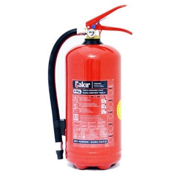 ÇAKIR 4 KG Yangın Söndürme Tüpü - Kuru Kimyevi Tozlu ABC