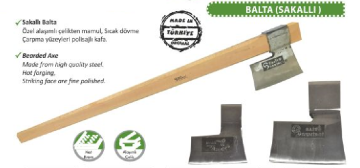SAİT DEMİRCİ Sakallı Balta Saplı