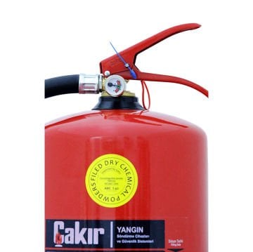 ÇAKIR 9 KG Yangın Söndürme Tüpü - Kuru Kimyevi Tozlu ABC