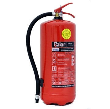 ÇAKIR 9 KG Yangın Söndürme Tüpü - Kuru Kimyevi Tozlu ABC