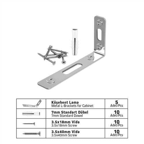 SGS1382 - MOBİLYA SABİTLEME SETİ (DEPREM KİTİ)