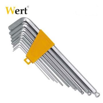 WERT W 2250 Allen Anahtar Seti (Bilya Başlı)