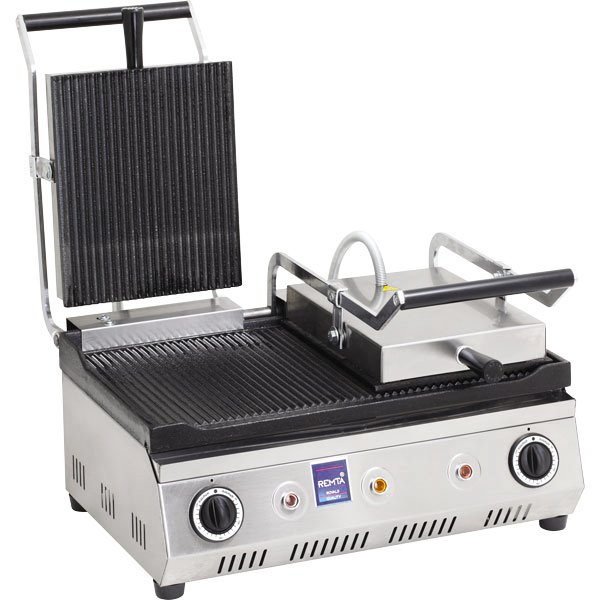 Remta R 81 Çift Kapak Yarı Oluklu Elektrikli Tost Makinası