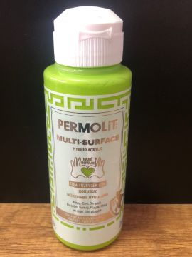 PERMOLİT Multi Surface Akrilik Hobi Boyası 120 ML - FISTIK YEŞİLİ