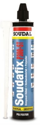 SOUDAL SOUDAFIX P300-ST KİMYASAL DÜBEL GRİ 300 ml (12 Adet)