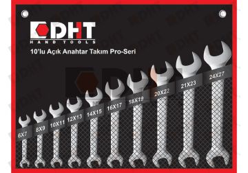 DHT İki Ağız Anahtar Takımı 10 Parça