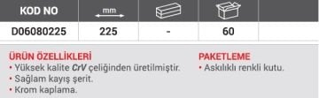 DHT Kayışlı Filtre Anahtarı 280mm