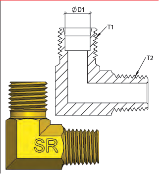 METRİK - NPT DİRSEK