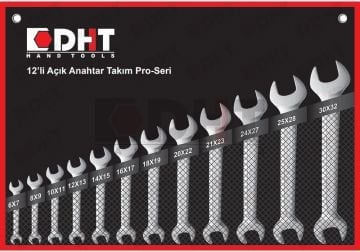 DHT İki Ağız Anahtar Takımı 12 Parça