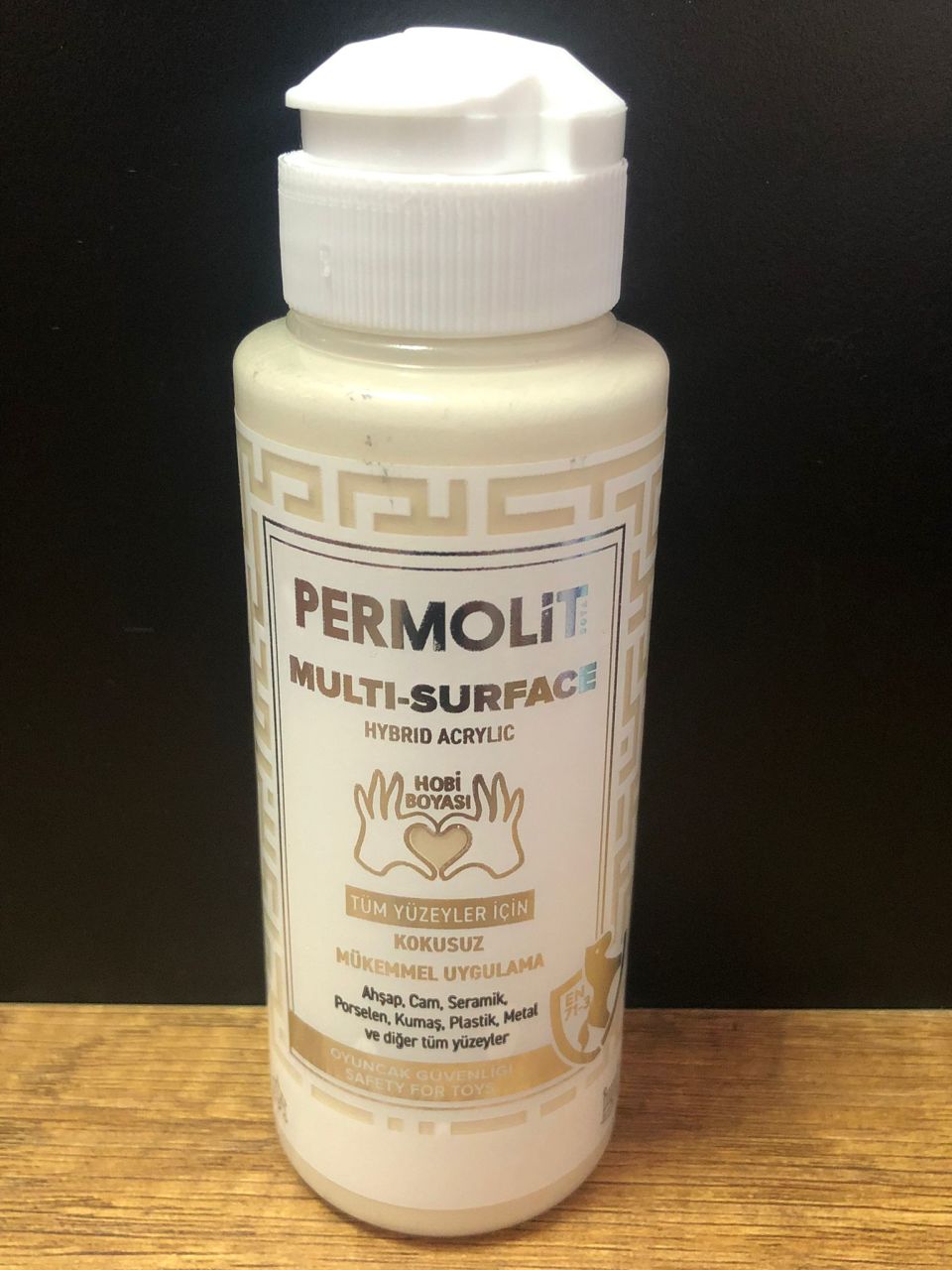 PERMOLİT Multi Surface Akrilik Hobi Boyası 120 ML - BEJ