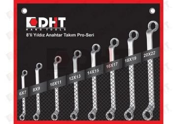 DHT Yıldız Anahtar Takımı 8 Parça