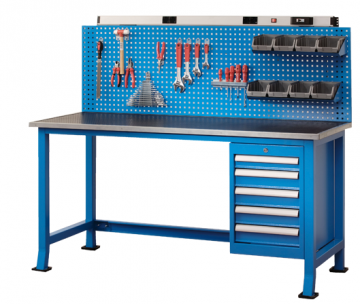 HİPAŞ 3140 Askı Panolu Çalışma Masaları