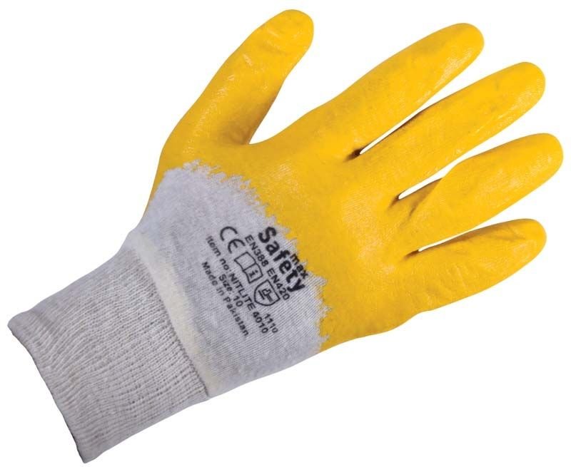 MAX SAFETY NITLİTE4010 Nitril Eldiven  ( 240 Çift - 10'' )