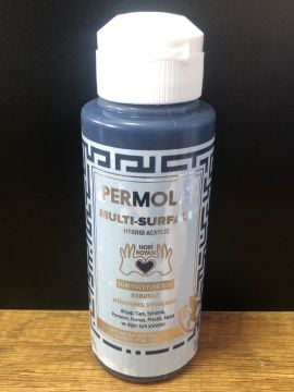 PERMOLİT Multi Surface Akrilik Hobi Boyası 120 ML - LACİVERT