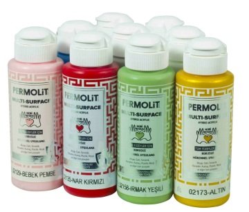PERMOLİT Multi Surface Akrilik Hobi Boyası 120 ML - GÖLGE
