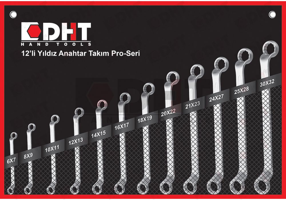 DHT Yıldız Anahtar Takımı 12 Parça