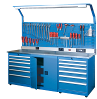 HİPAŞ 3425 Askı Panolu Çalışma Masaları