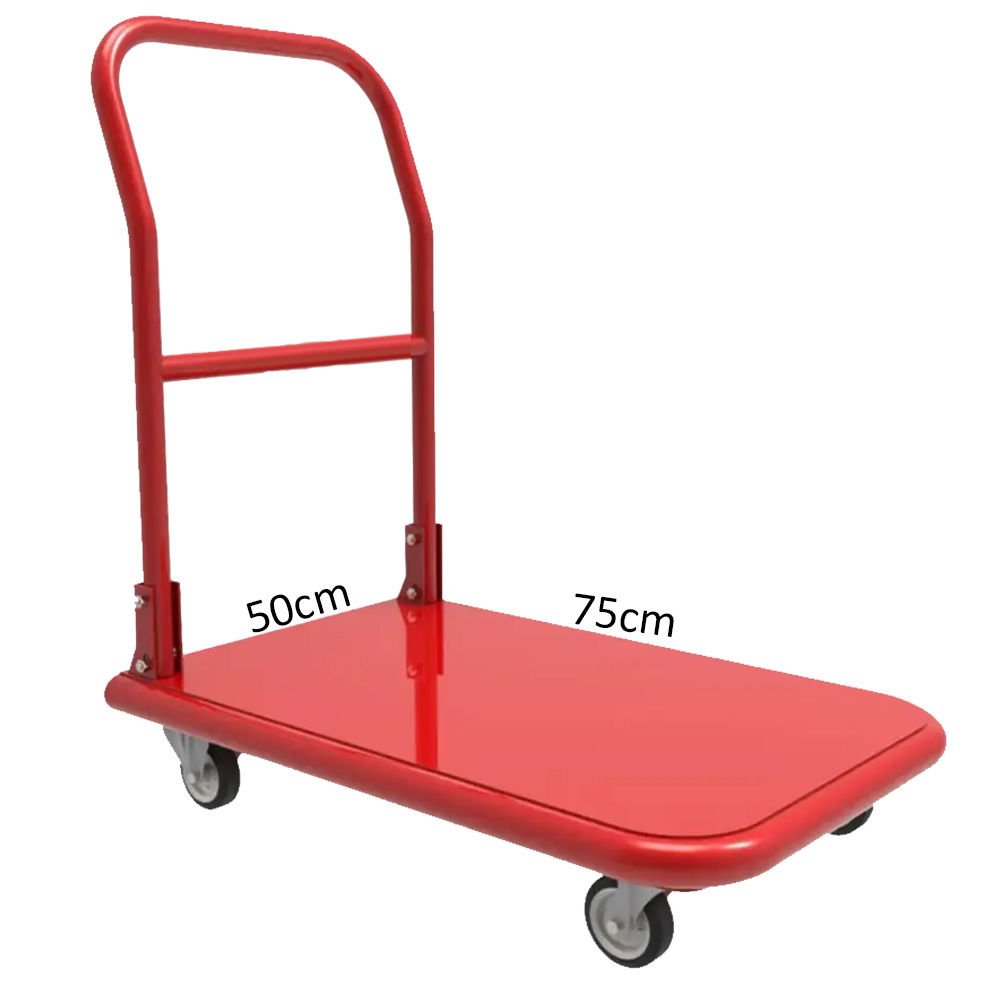 İBTAŞ 300 KG Yük Paket Eşya Kargo Koli Malzeme Ürün Taşıma Arabası 50x75cm