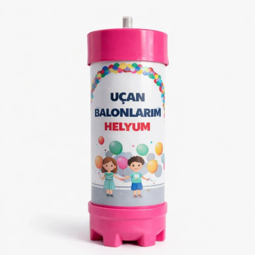 2.2 Kg Helyum Gazı - Uçan Balon Şişirme Gazı - Ses Değiştirme - Kullan At Tüp