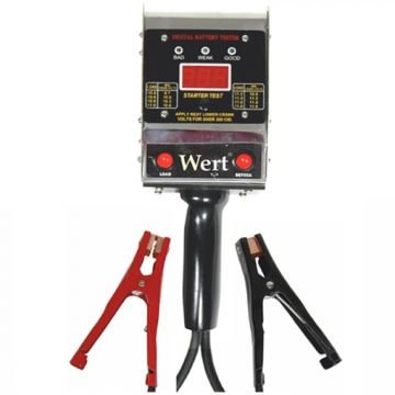 WERT W 2658 Akü Test Cihazı Dijital Göstergeli 6-12 Volt