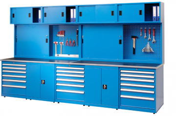 HİPAŞ 3530 Askı Panolu Çalışma Masaları