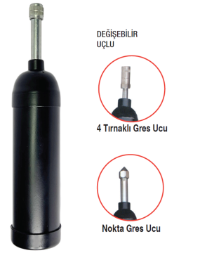 MİTACAN MTS1024 Basmalı Gövdeden İtmeli Tip Gres Pompası
