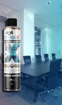 404 Steriax Ev ve Ofis Dezenteksiyon Spreyi 500 ML
