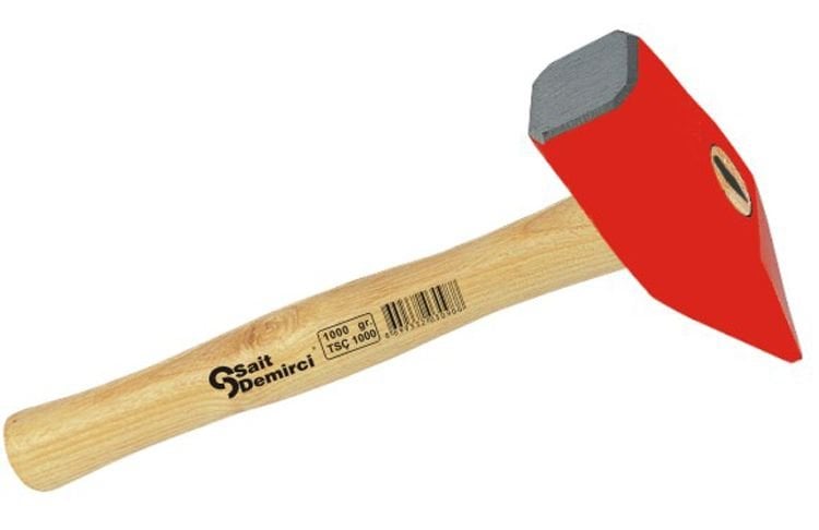 Sait Demirci Taşçı Sivri Çekiç 2000 Gr / 6 Adet