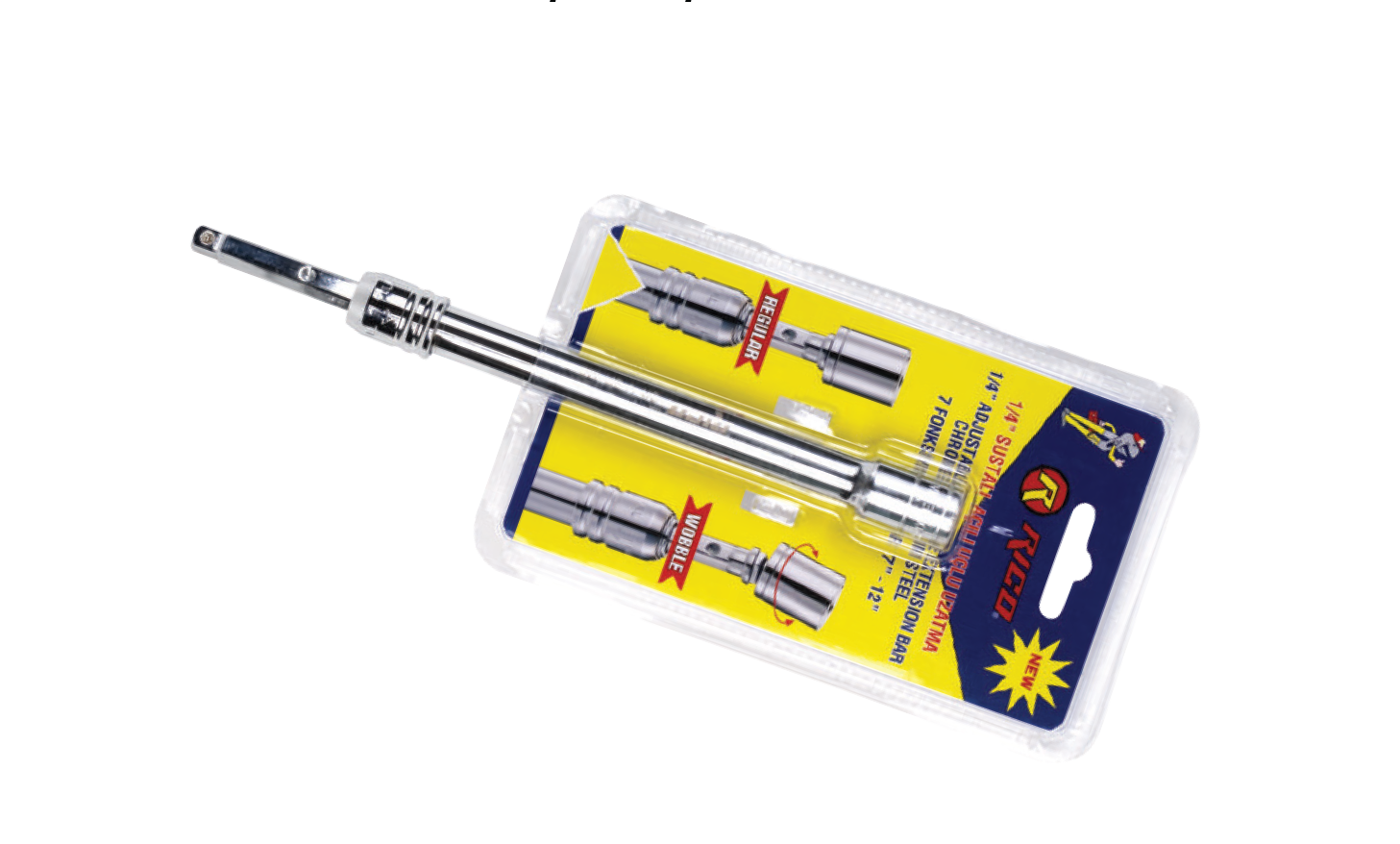 Rico 1/4 Sustalı Uzatma Açılı Uç (007-RC7300)