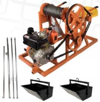 KAYNAK HÜNER Yerden Kumandalı Asansör Dizel / 10 Hp