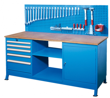 HİPAŞ 3625 Askı Panolu Çalışma Masaları
