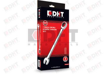 DHT Cırcırlı Kombine Anahtar Takımı 7 Parça