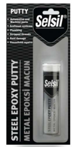 SELSİL 2 Bileşenli Metal Yapıştırıcı Epoksi Macun 57 Gram - 12 ADET