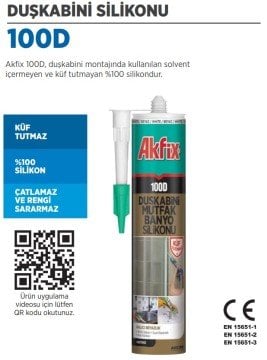 Akfix 100S Mutfak ve Banyo Silikonu