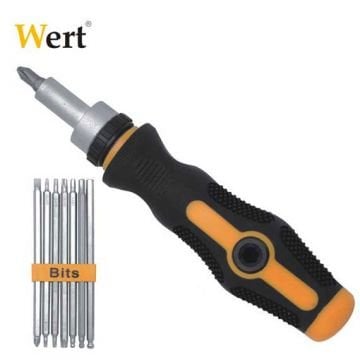WERT W 2256 Bits Uçlu Tornavida Seti 16 Parça