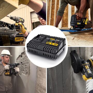 CAT DXC15 18Volt Li-ion ONE FOR ALL Profesyonel Hızlı Akü Şarj Cihazı