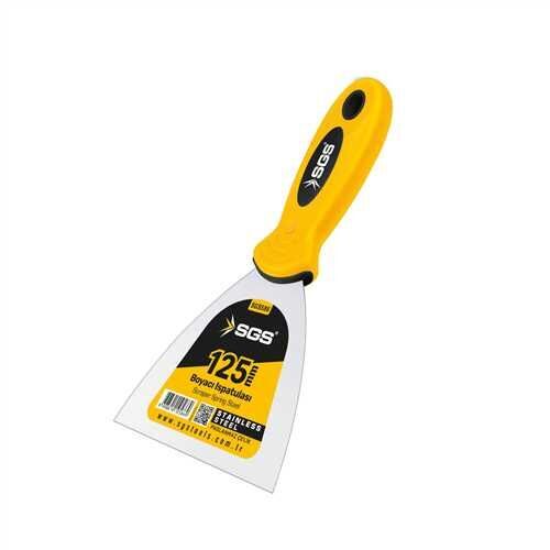 SGS586 - ISPATULA 125 MM PASLANMAZ ÇELİK (SOFT SERİES)