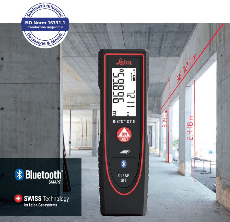 LEiCA Disto D110 Lazer Metre (60 Metre)