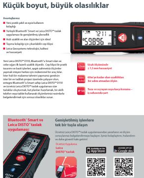 LEiCA Disto D110 Lazer Metre (60 Metre)