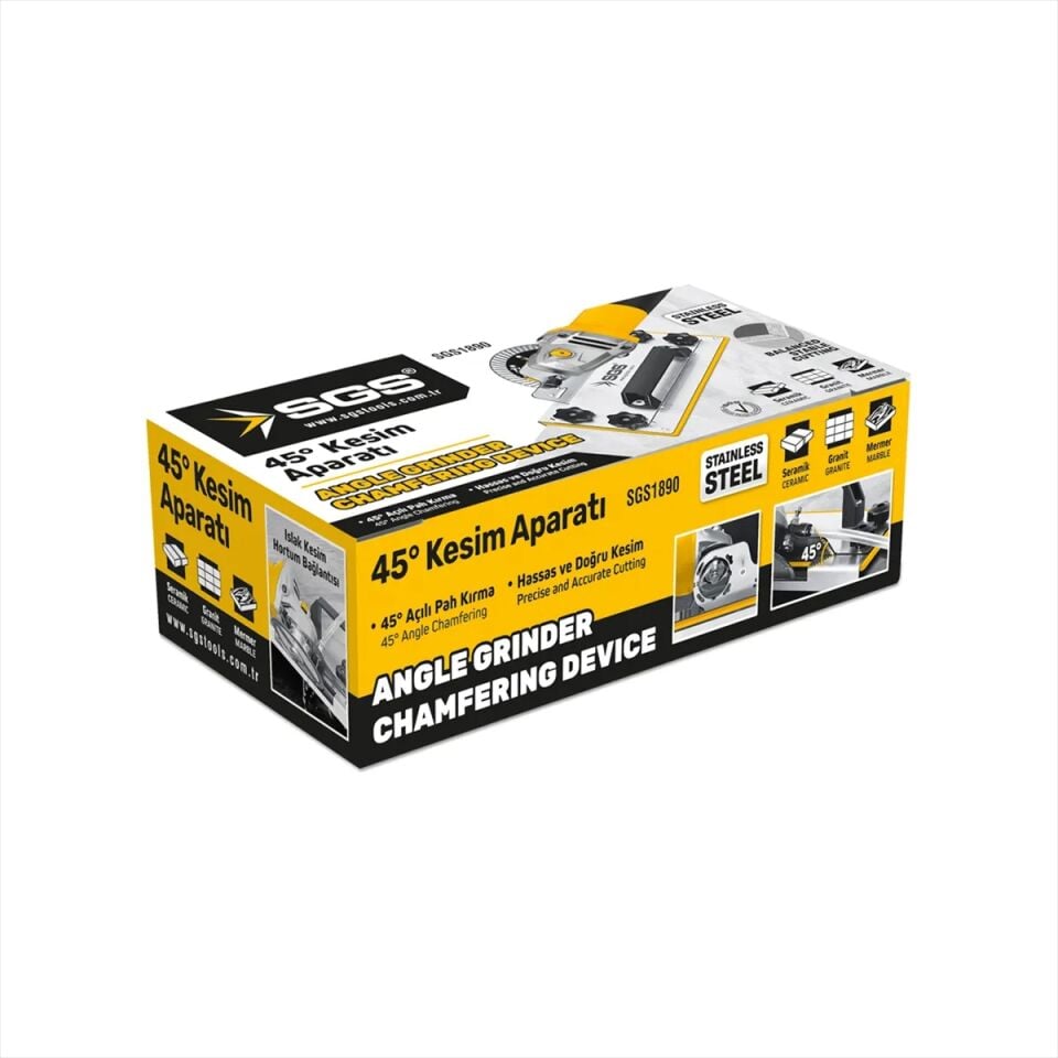 SGS1890 - 45 DERECE AÇILI SULU PAH FAYANS KESİM APARATI 290 MM